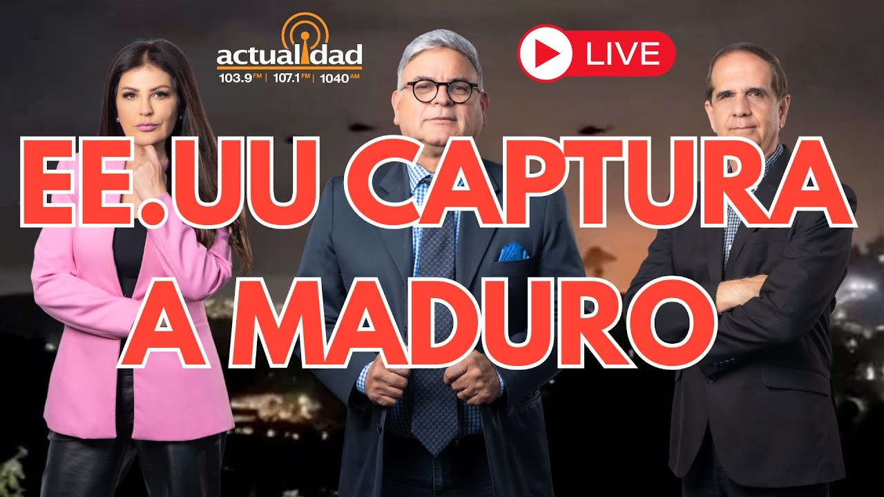 EN VIVO: EE.UU CAPTURA A MADURO  | 12/03/2025 | ACTUALIDAD RADIO