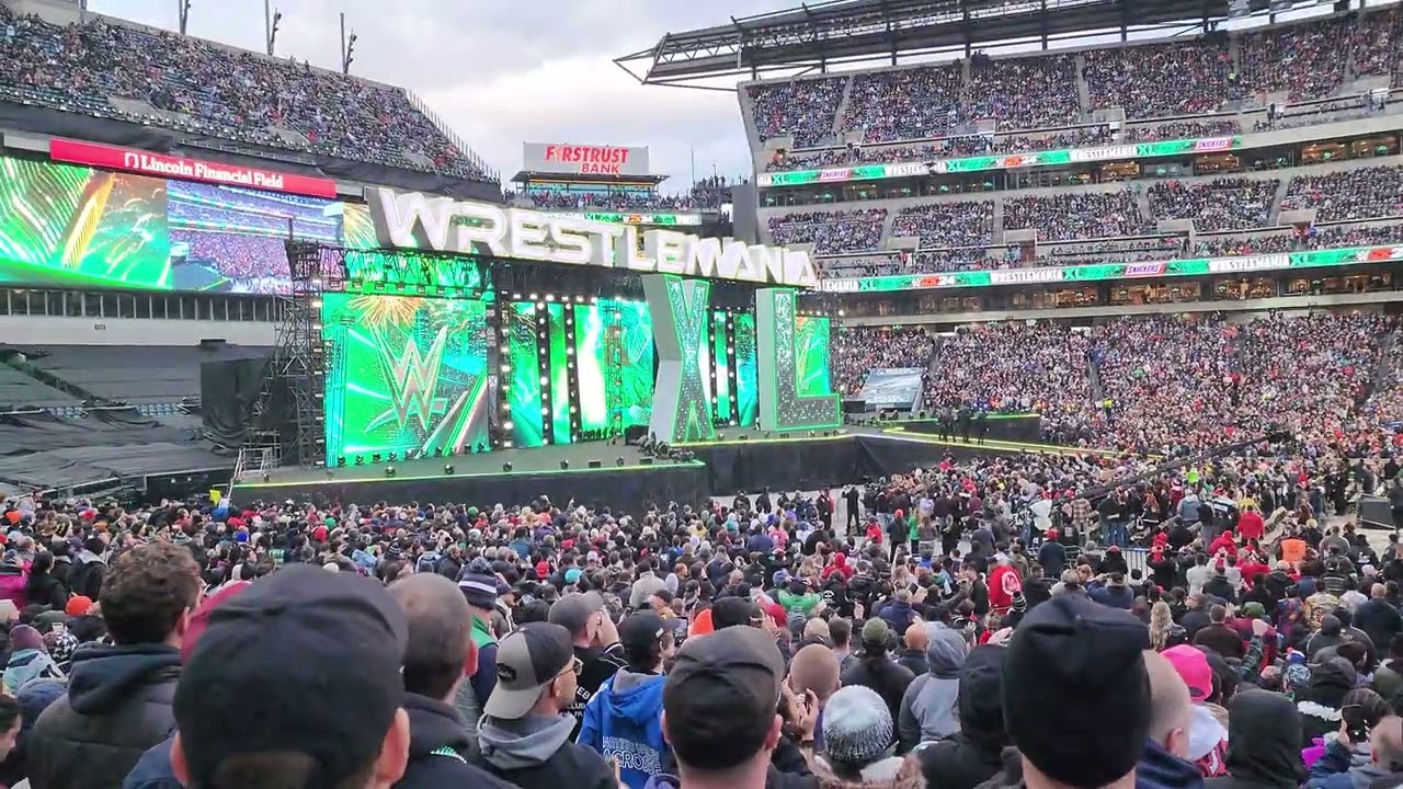 Wrestlemania 40 Philadelphia Opening Intro 2024 #wrestlemania #wwe