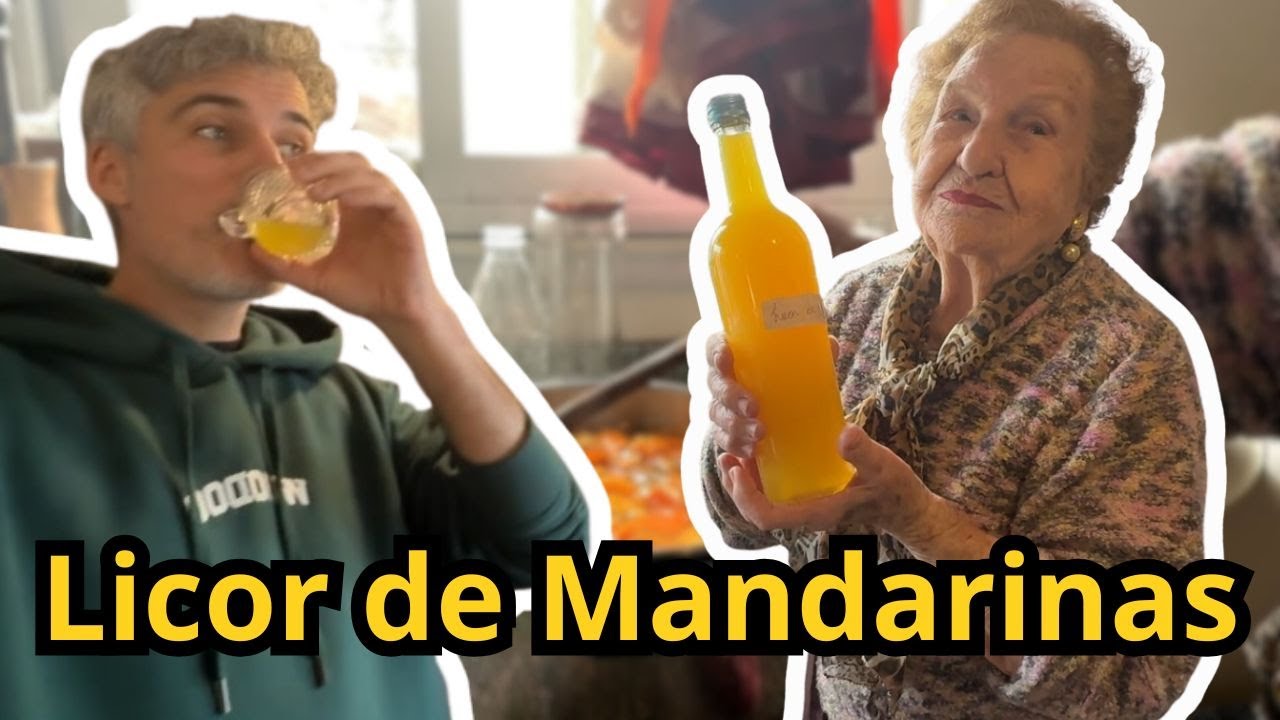 Licor de Mandarinas de la Nonna