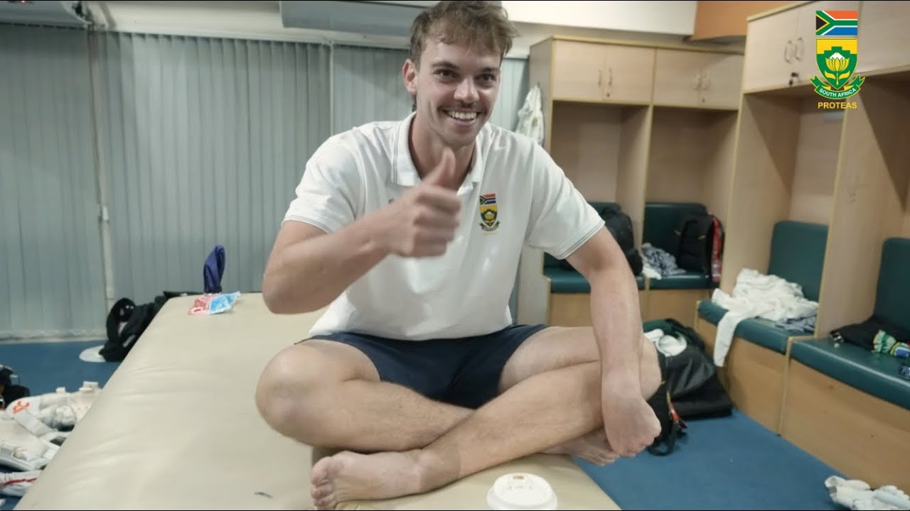 2nd #BANvSA Test Match Day 1 - Post Match Locker Room Interview
