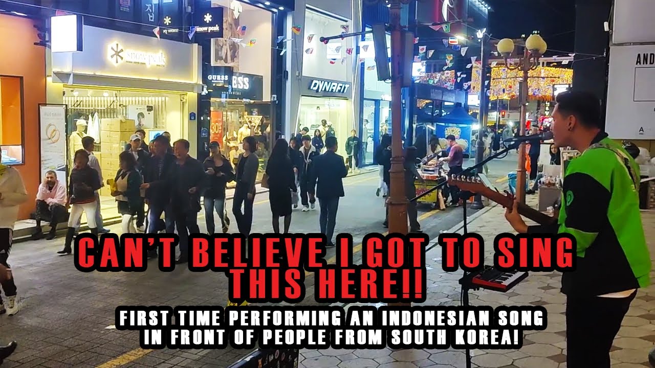 GOJEK SINGS INDONESIAN song in SOUTH KOREA! 🇰🇷