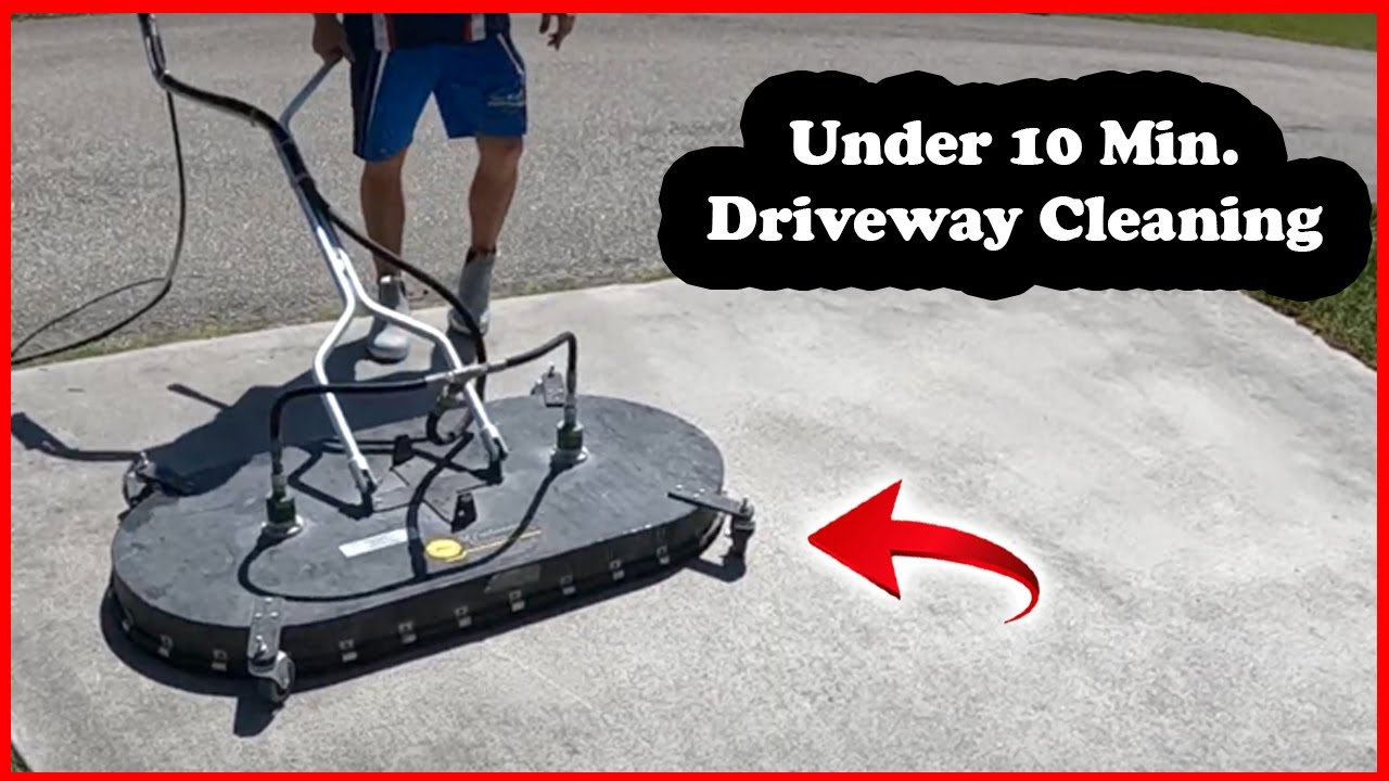 Make $100 in 10 Minutes Driveway Cleaning - 48