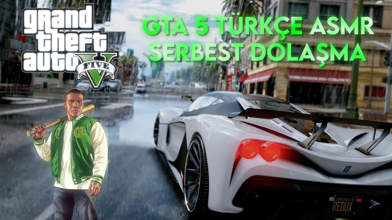 Türkçe GTA 5 ASMR | Serbest Dolaşma | Türkçe ASMR | Oyun ASMR | #türkçeasmr
