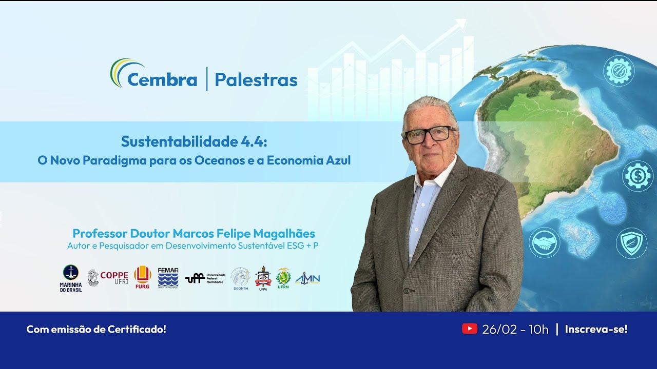 Sustentabilidade 4.4: O novo paradigma para os oceanos e a Economia Azul