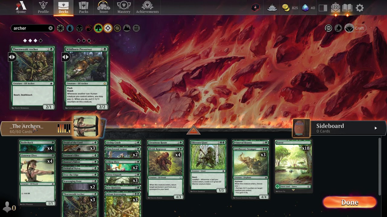 Dave: playing MTG Arena Live Online Testing out "Librarian Girl" with Primeval Bounty