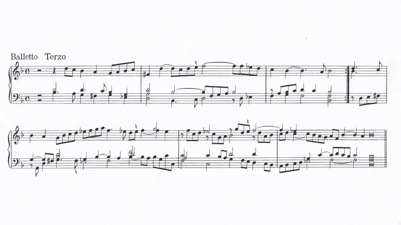 Balletto Terzo - Corrente - Passacaglia by Girolamo Frescobaldi