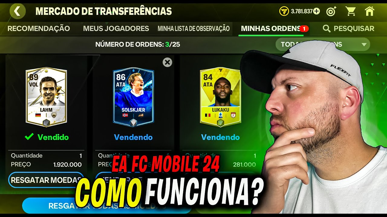 🤑 DICAS De MERCADO Para INICIANTES EA FC MOBILE 24