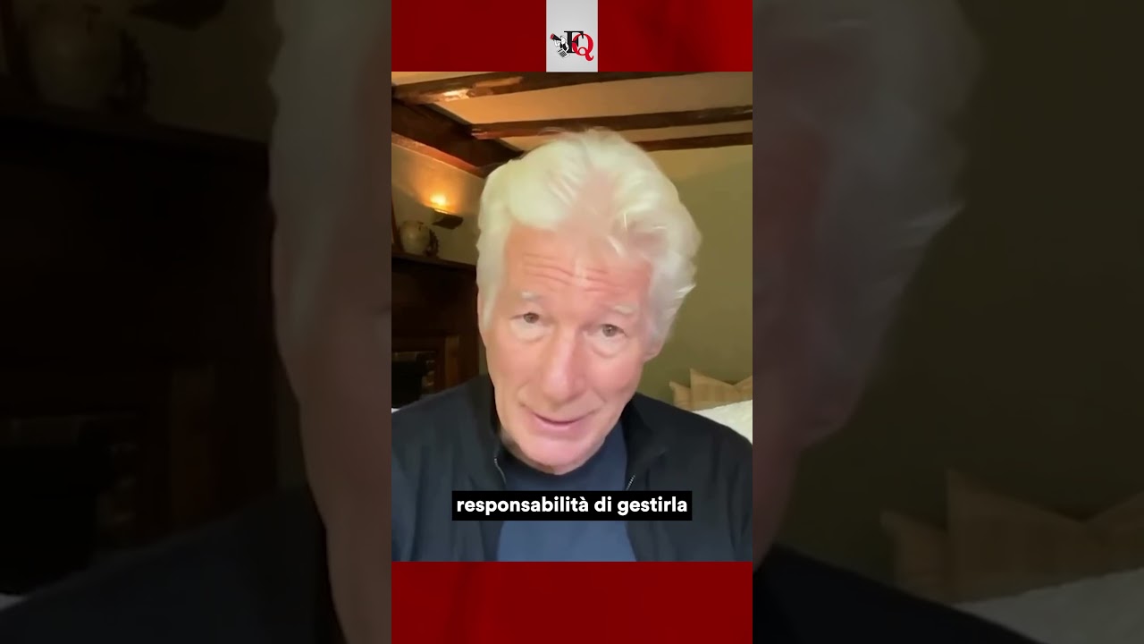 RICHARD GERE DIFENDE I DIRITTI UMANI IN UN MESSAGGIO PER ACTIONAID #news #shorts