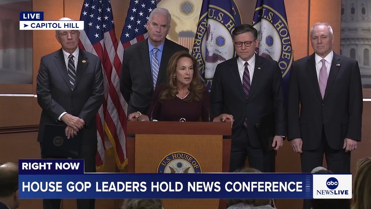 LIVE: House GOP leaders hold news conference