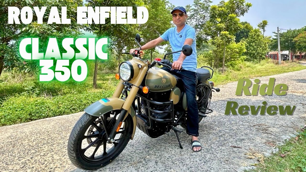 New Royal Enfield Classic 350 Commando Sand Ride Review
