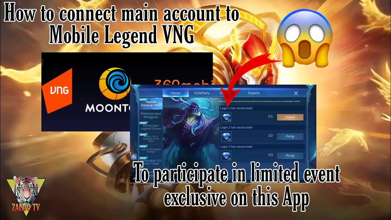 How to connect your account to Mobile Legends VNG
