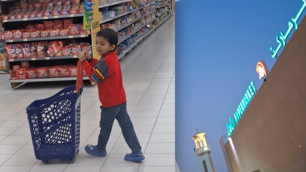 My 1st Long Vlog 🇦🇪| Grocery Shopping at Lulu Hypermarket Dubai 🛒 | Dubai Vlog