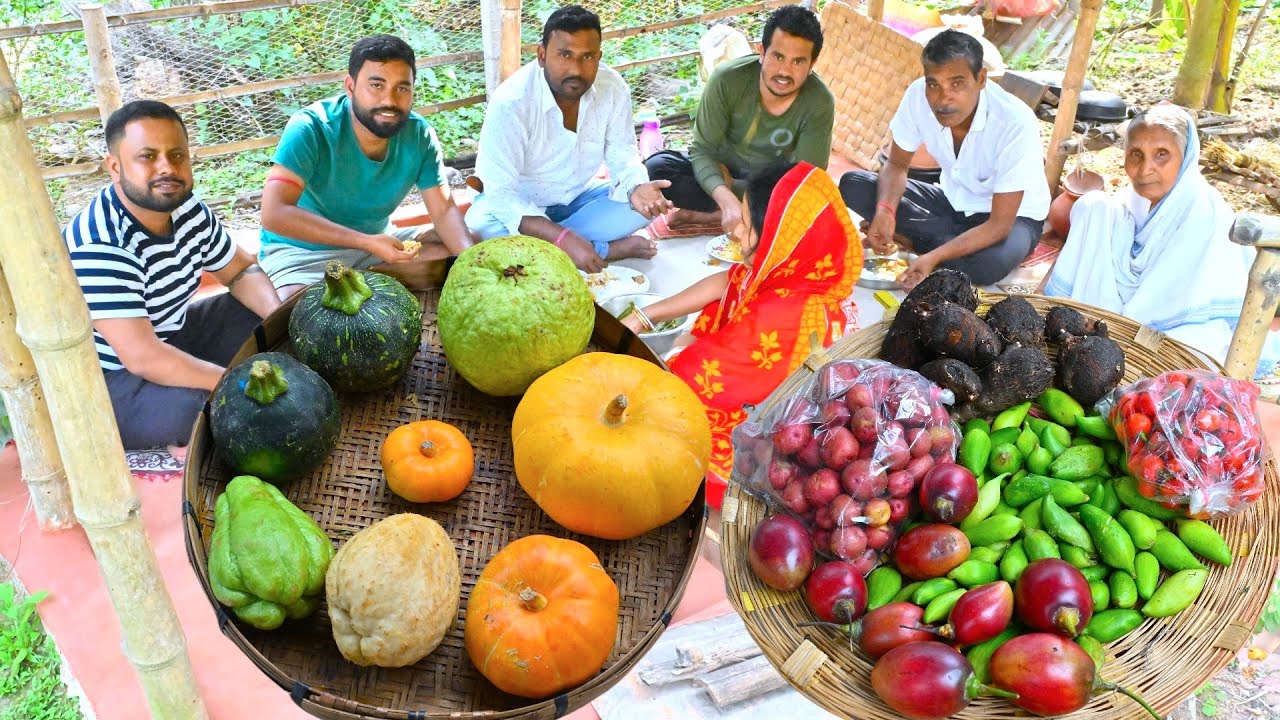 মা ঠাকুমার জন্য নিয়ে এলাম সিকিমের সেরা পাহাড়ি শাক সবজি | organic vegetables of Sikkim | villfood