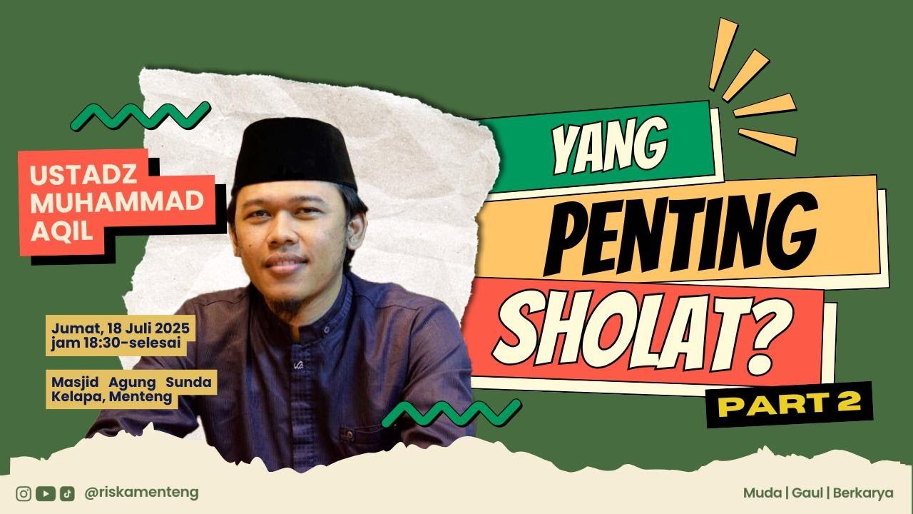 [PARIS] Ustadz Muhammad Aqil Haidar - Yang Penting Sholat part 2