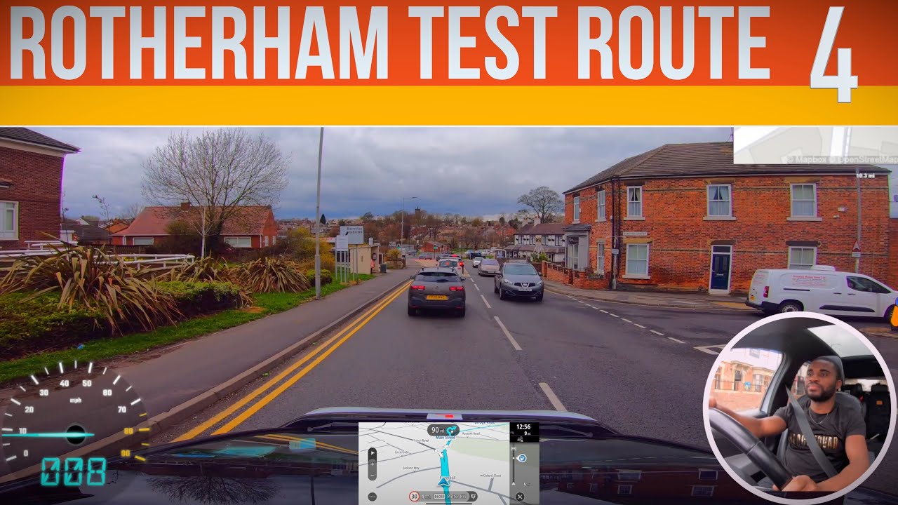 ROTHERHAM DRIVING TEST ROUTE EP 04 