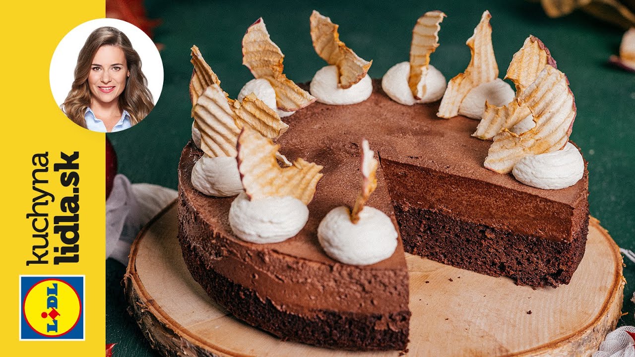 Šťavnatá čokoládová torta s jablkami 🍏 | Veronika Bušová | Kuchyňa Lidla