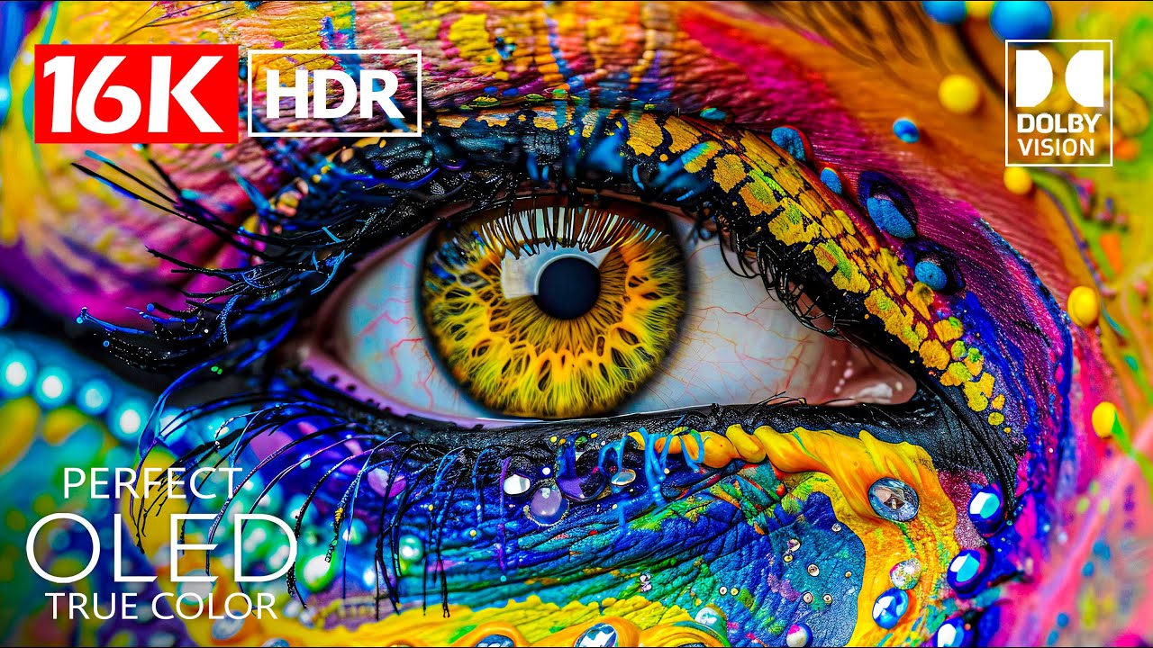16K Video ULTRA HD 240 FPS - 16K HDR Dolby Vision