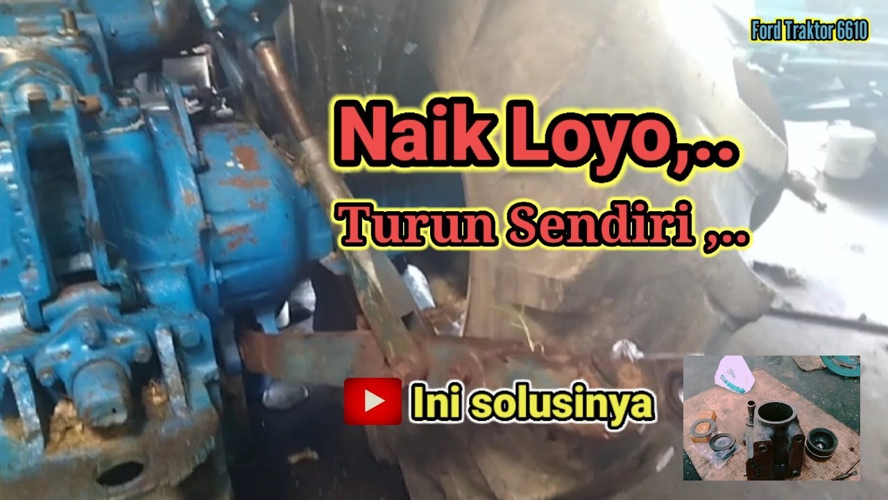 LIFT PUMP FORD TRAKTOR 6610 KENDALA TIDAK POWER & TURUN SENDIRI
