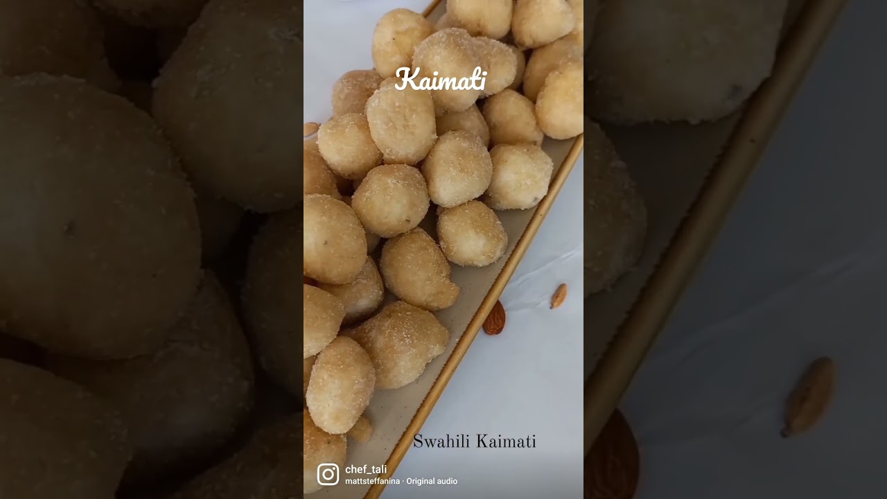 Swahili Kaimati are just amazing🥳😋 By @chefTalisKitchen #kaimati #shorts