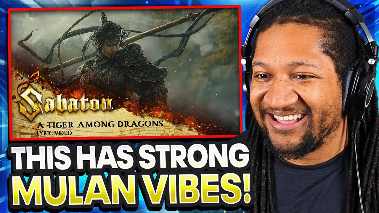 WIDD REACTS: SABATON - A Tiger Among Dragons (Official Lyric Video)