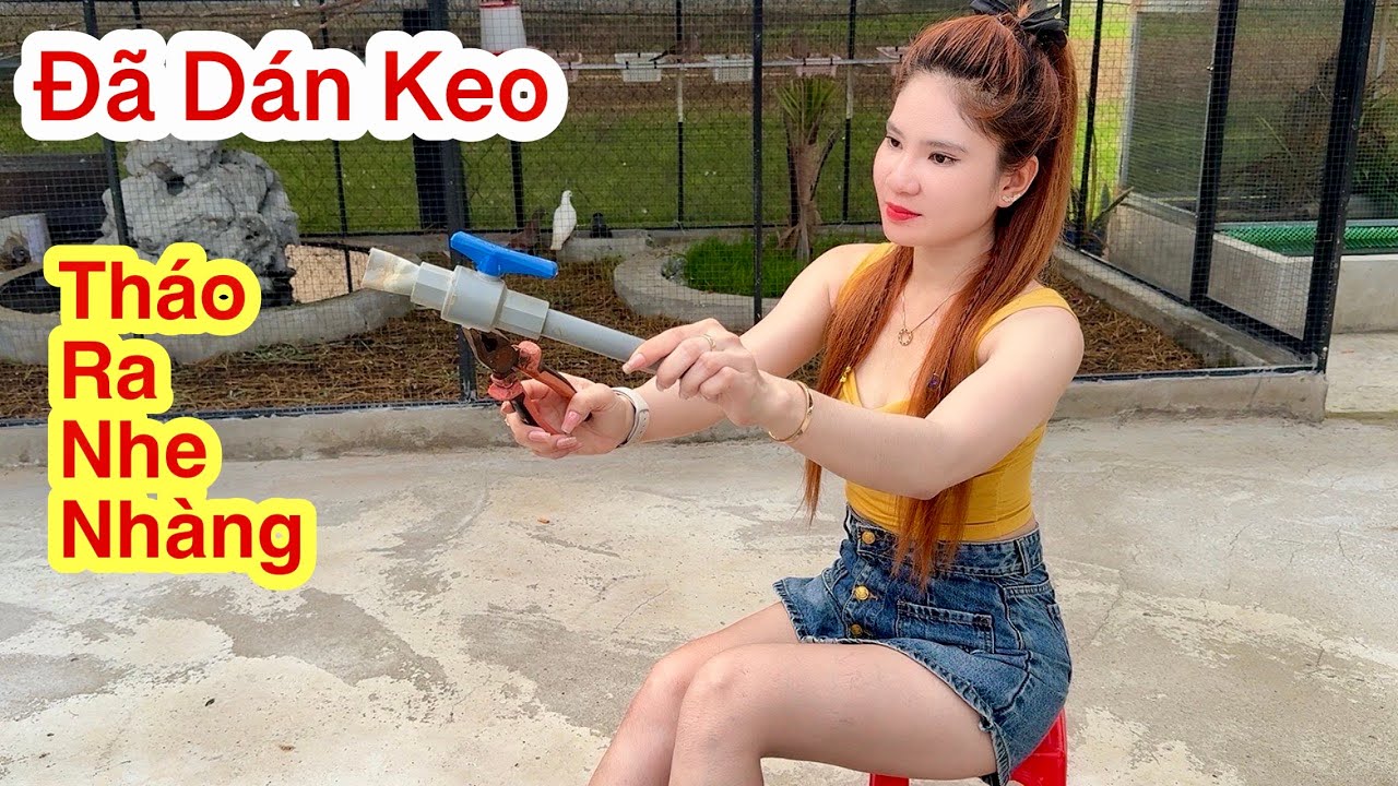 Cách Tháo Ống Nước Đã Dán Keo Nhẹ Nhàng Đến Phụ Nữ Cũng Làm Được