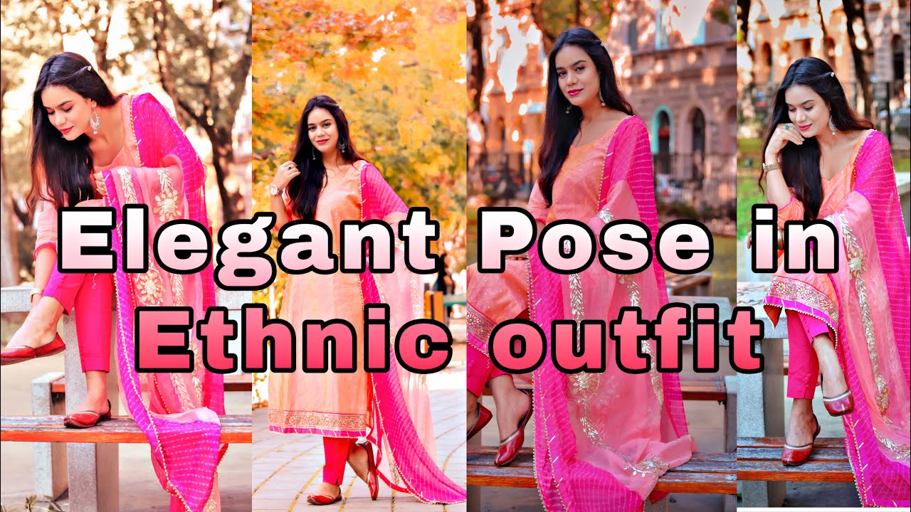 10+ Elegant pose in Suit For Girls | Photo-shoot In Ethnic Wear |  Suit pose| MYClicks Instagram.