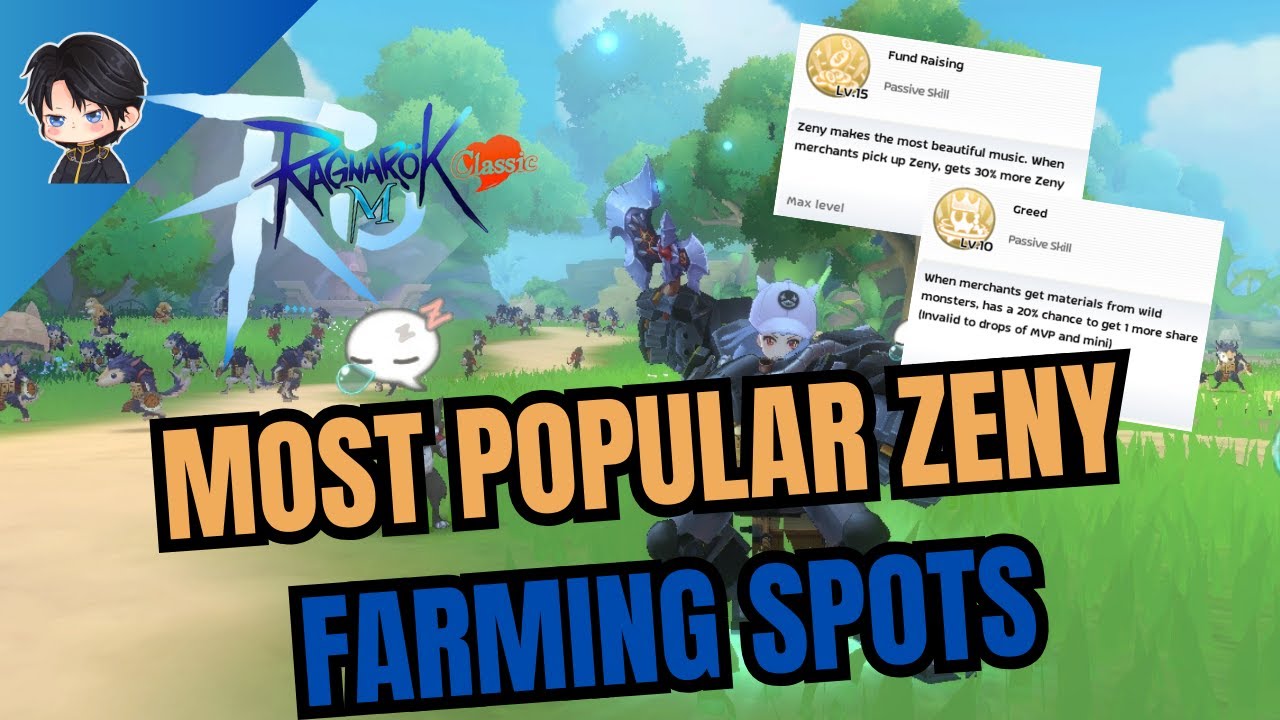 MOST POPULAR ZENY FARMING SPOTS | RAGNAROK M: CLASSIC