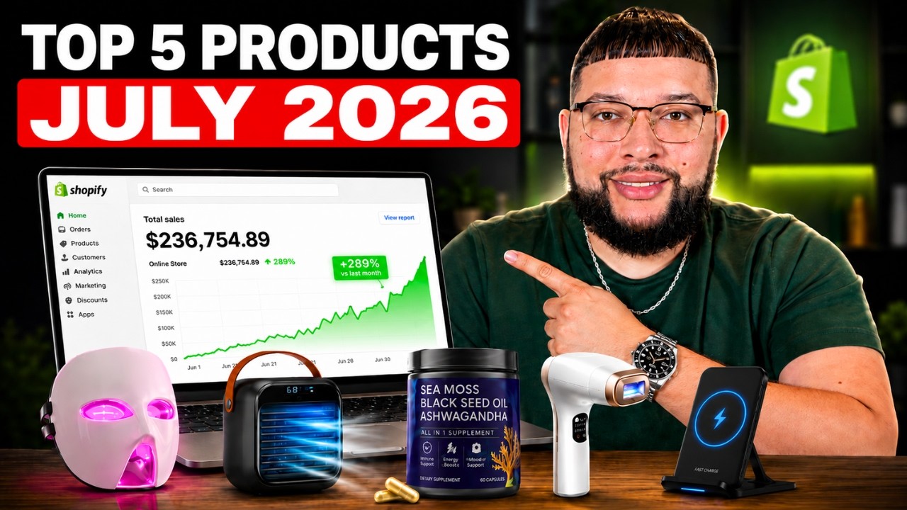 Топ-5 выигрышных товаров для дропшиппинга на июль 2026 года!