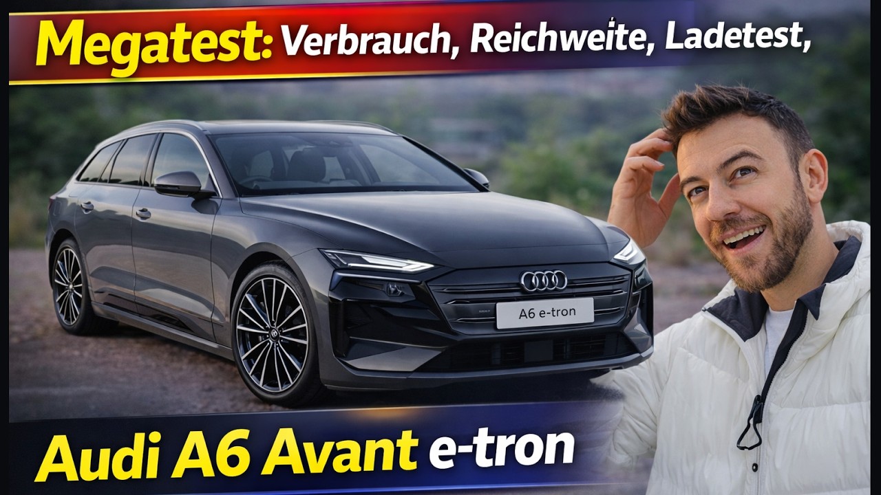 Audi A6 Avant e-tron Edition One im ausführlichen Autoreview (Verbrauch, Reichweite, Ladetest)