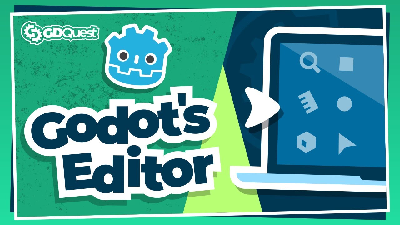 Первый взгляд на интерфейс редактора Godot за 5 минут