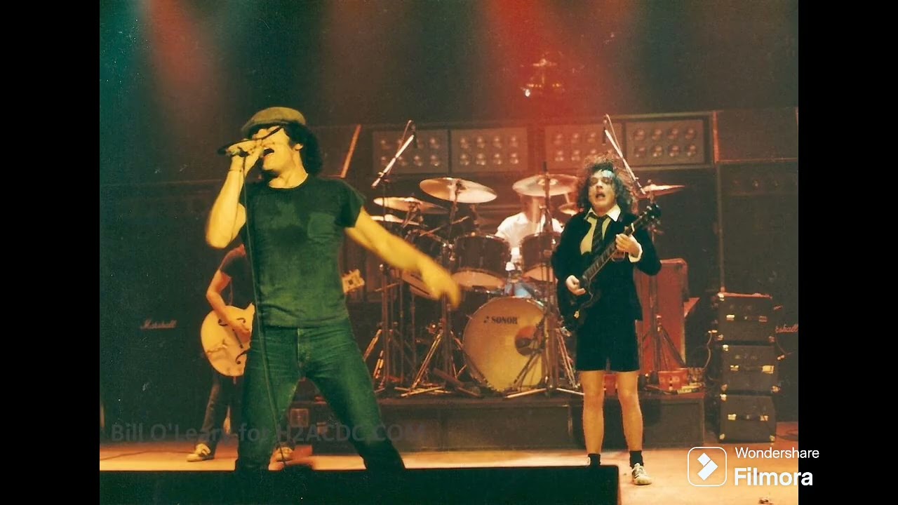 AC/DC Back In Black Tour 1980/81 Parte (1)