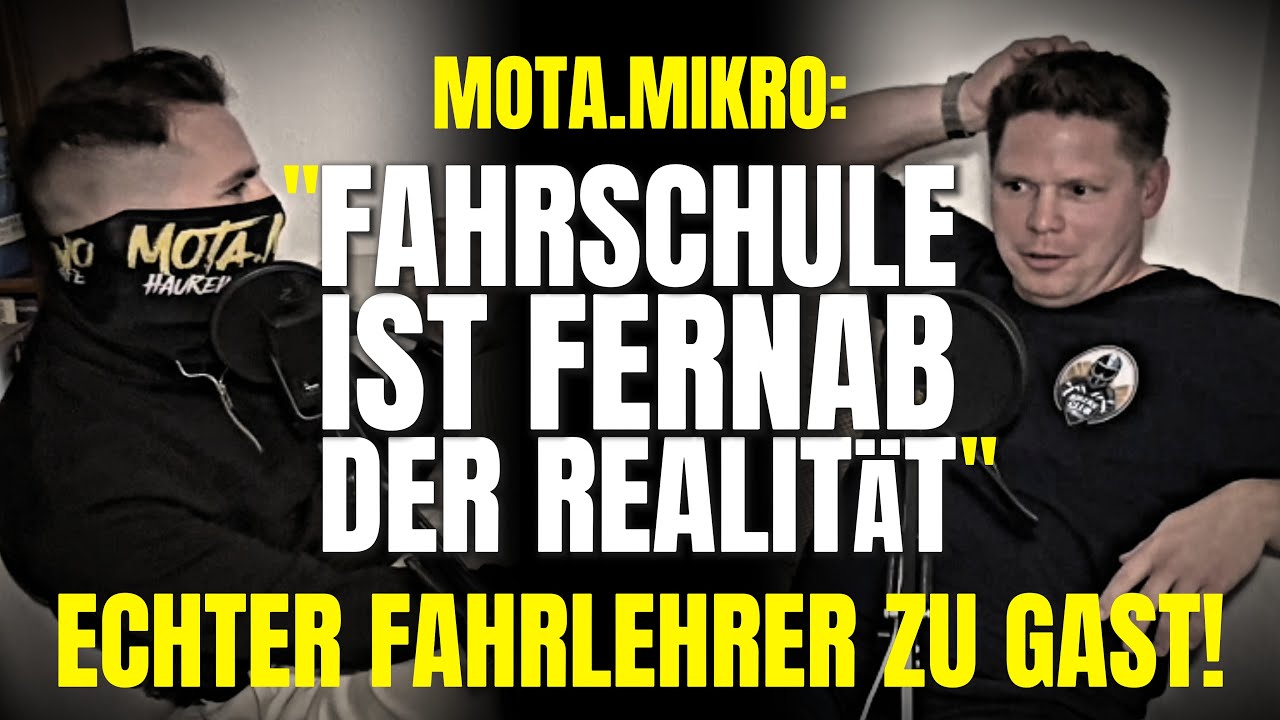 Ein MOTORRAD-FAHRLEHRER stellt sich UNANGENEHMEN Fragen | mota.mikro #7