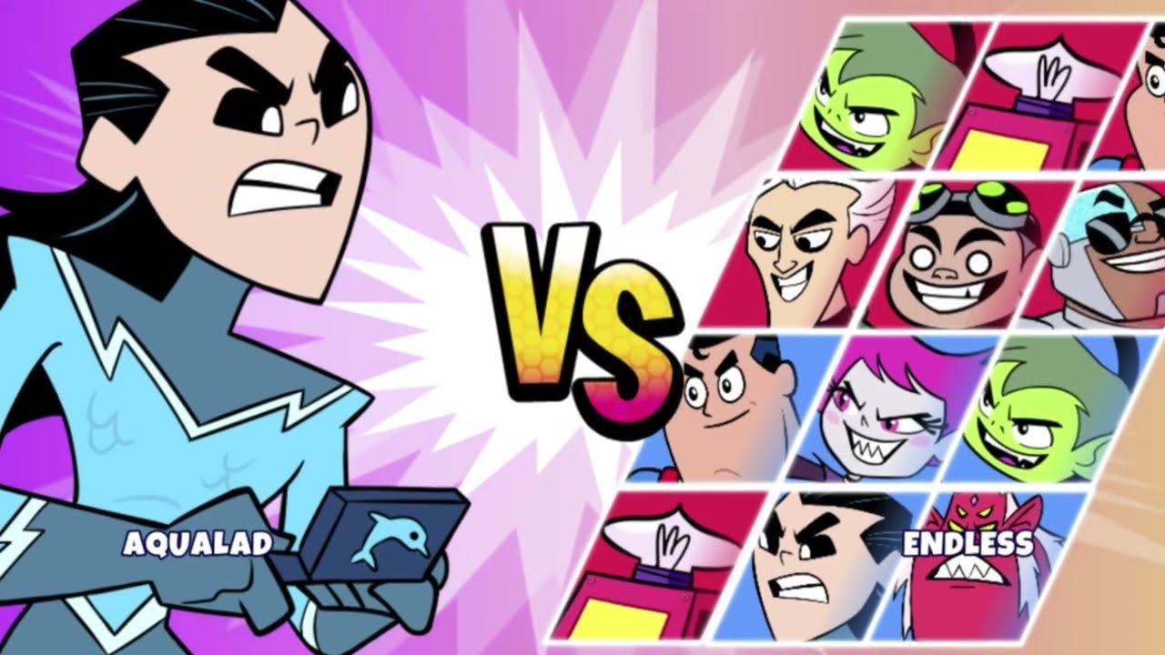Aqualad's Turn - Teen Titan Go: Jump Jousts 2 [Cartoon Network Games]