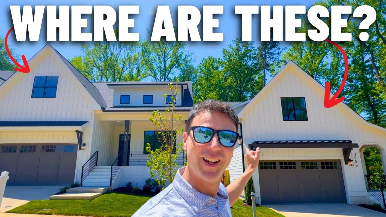 🤯 EXCLUSIVE Tour Inside These CHARLOTTE North Carolina Homes!  | You Won’t Believe This Neighborhood
