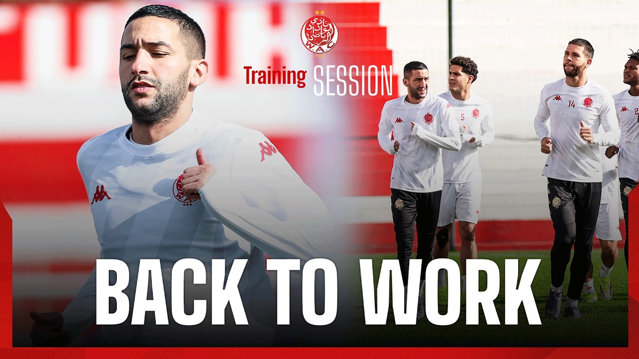 Back to Work | Thursday Session Ahead of Sunday Game ⚽💪