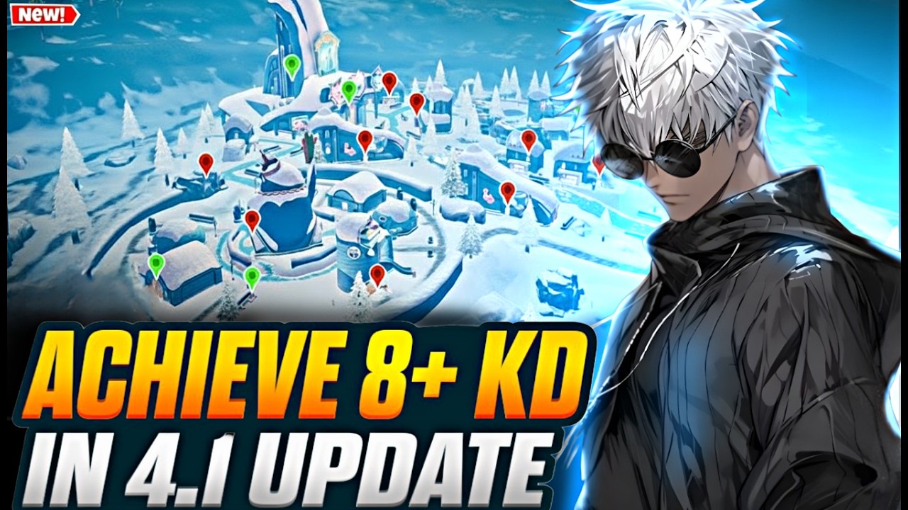 How To Get 8/10 KD in 4.1 UPDATE| BOT Locations🔥 |Gamesense Tips🧠 | bgmi | bgmi tips and tricks