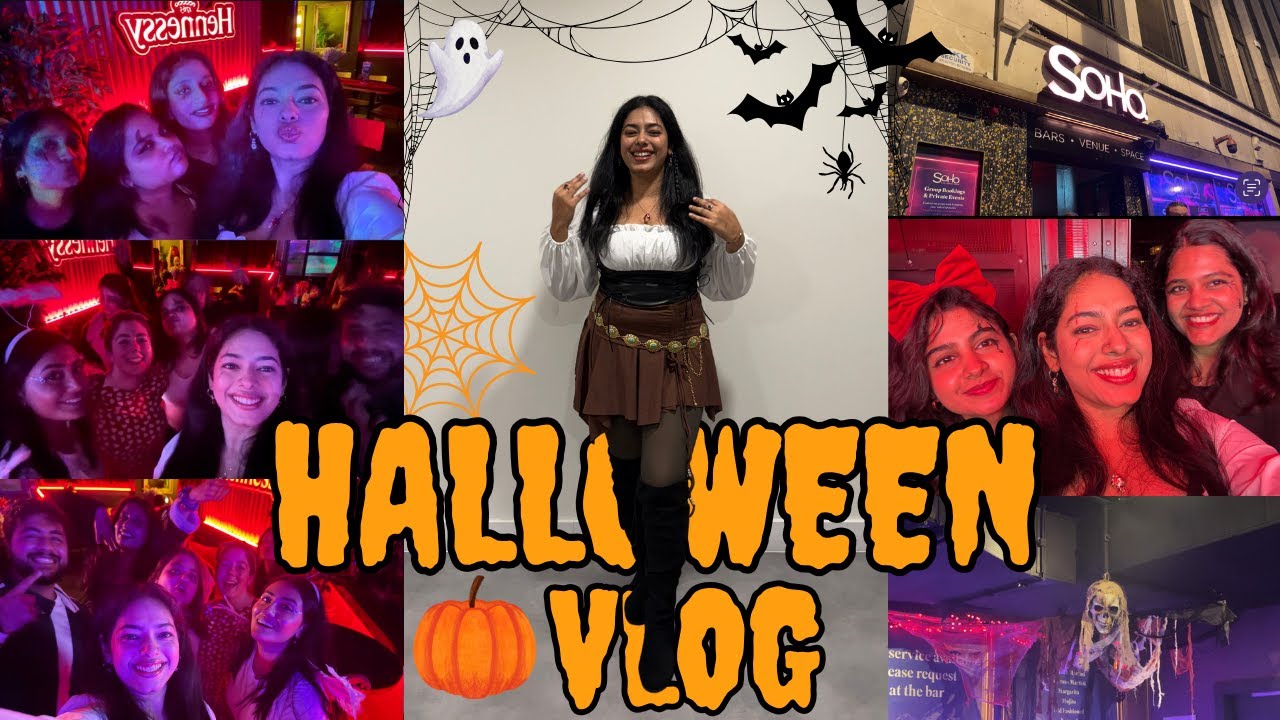 Halloween Vlog 2025 | First Time Experience | DUBLIN 2025 | University College Dublin | Ireland  🇮🇪