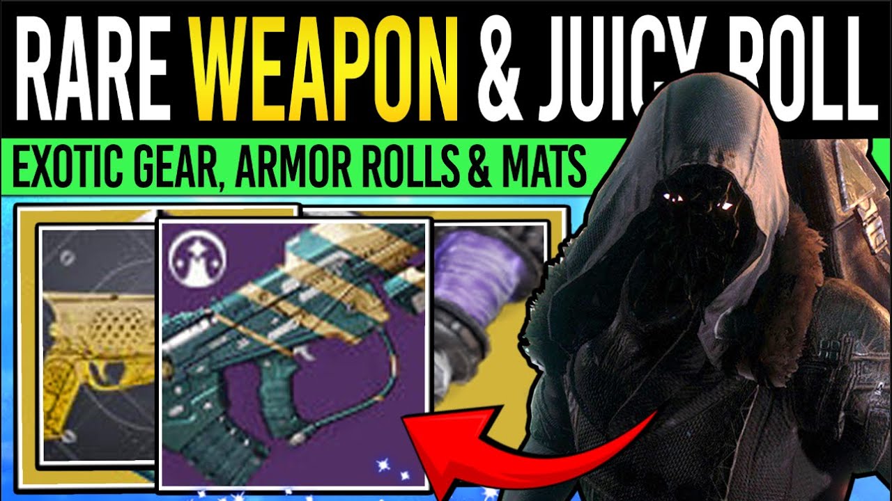 Destiny 2: XUR'S RARE WEAPON & TASTY LOOT! Xur Inventory, Armor, Weapons & More (7th Nov)