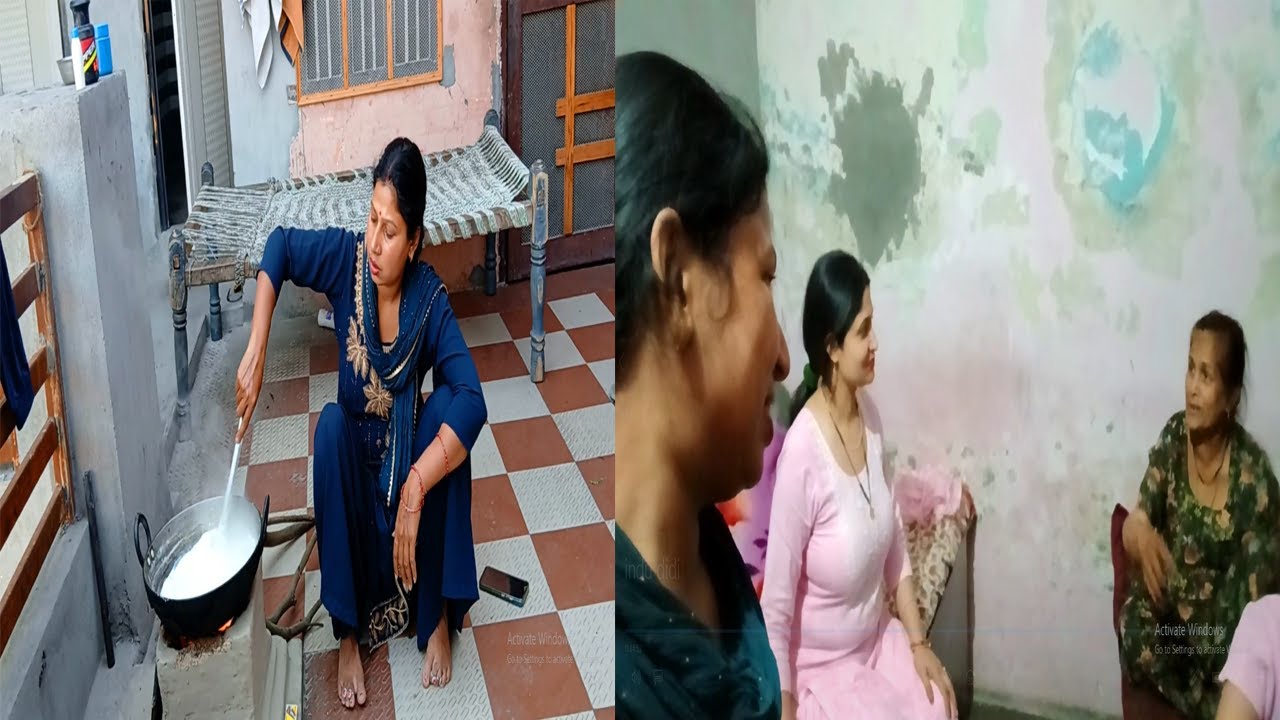 🌺 ननद जी के आने से पहले ही खुशी खुशी में चढ़ा दी चूल्हे पर कढ़ाई 🌺 || Kundan Village Life |