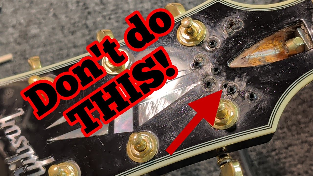 HACKED Gibson Custom Shop. But that's not the worst part... 