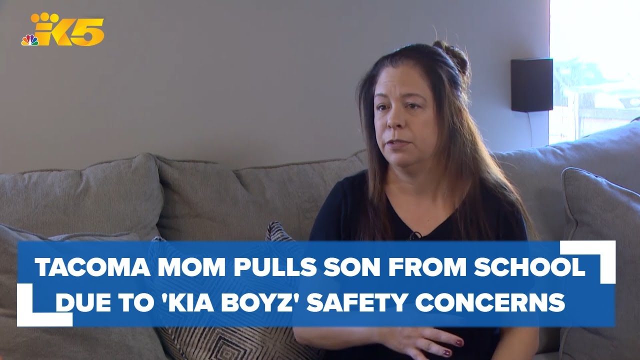 Tacoma mom pulls son from school due to safety concerns over 'Kia Boyz'
