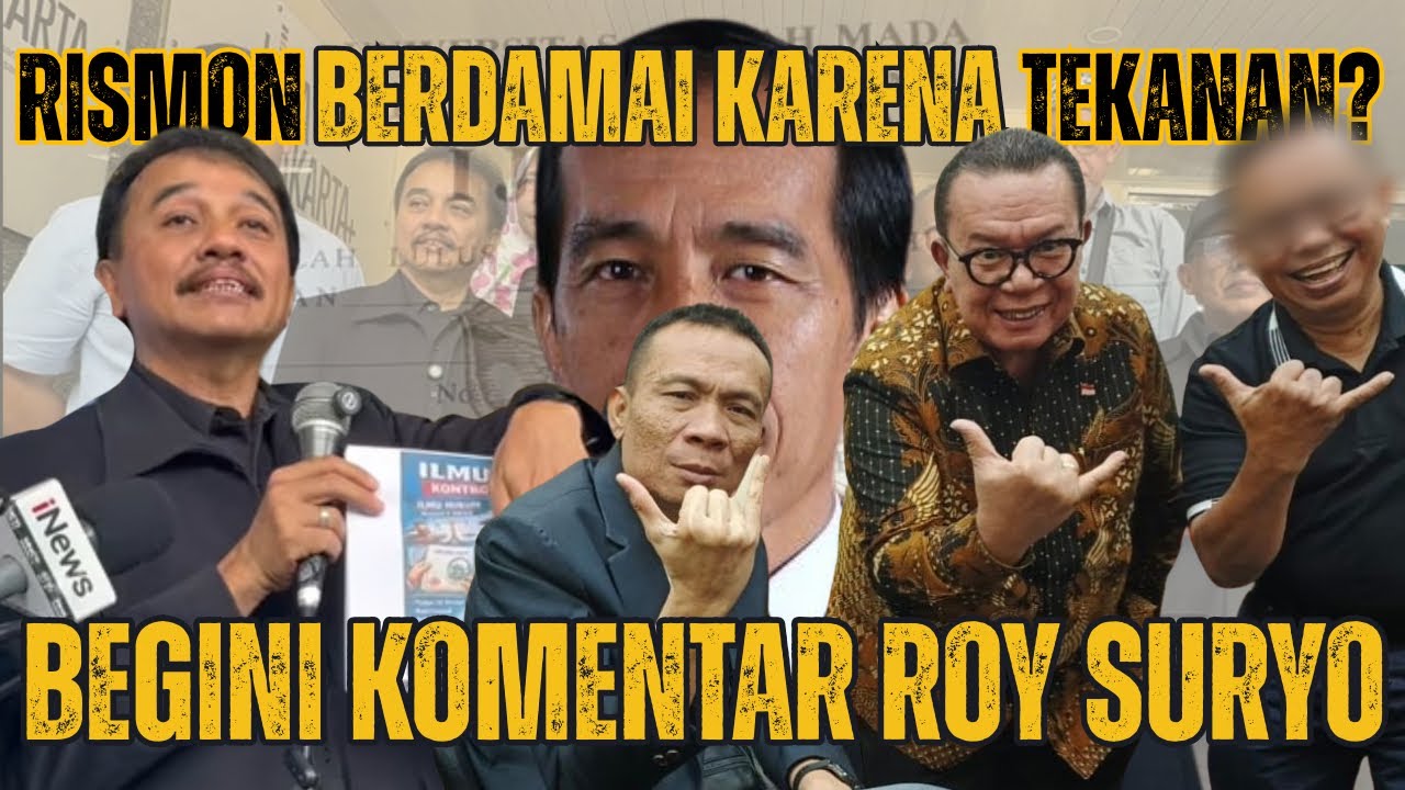 RISMON BERDAMAI KARENA ADA TEKANAN ? ROY SURYO & LAWYER MENJAWAB !