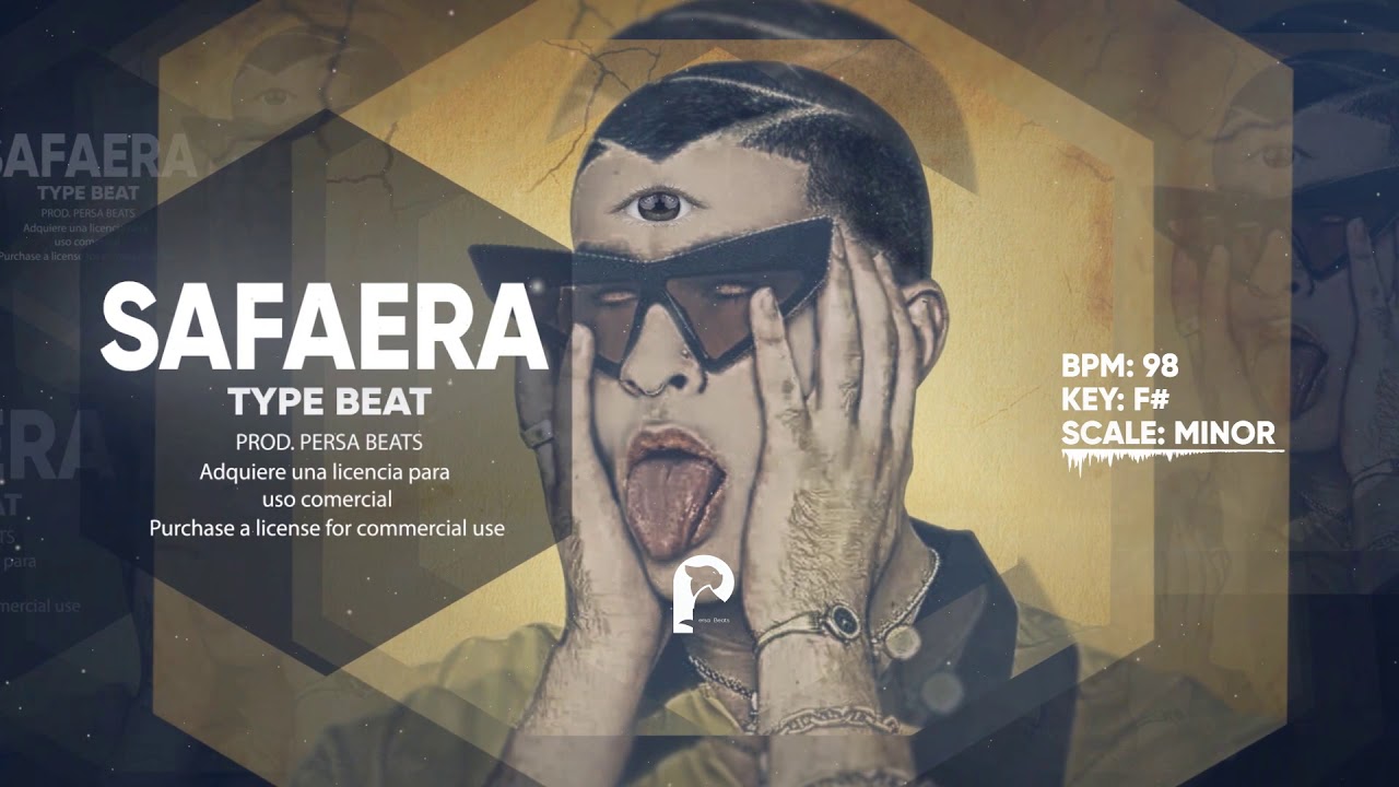 Safaera Type Beat - Bad Bunny X Jowell & Randy x Ñengo Flow Reggaeton Perreo Beat 2020