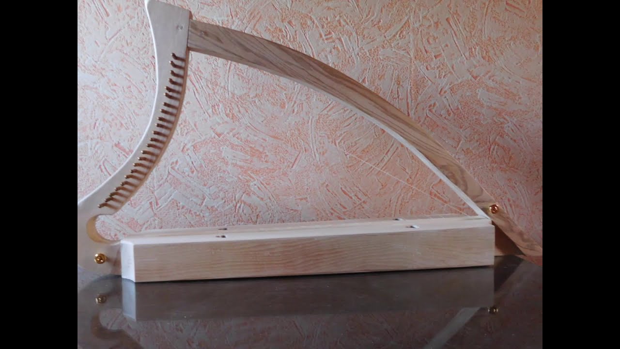 Korydwena, harpe d'inspiration médiévale faite maison !