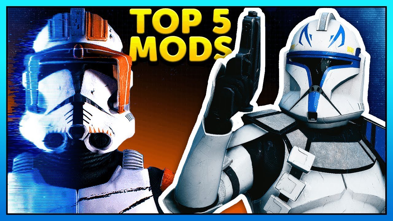Top 5 Mods of the Week - Star Wars Battlefront 2 Clone Mod Showcase