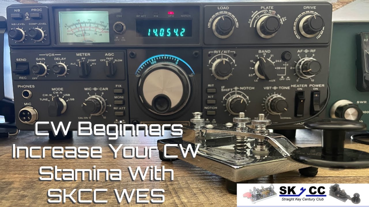 CW Beginners - Increase Your CW Stamina With SKCC WES