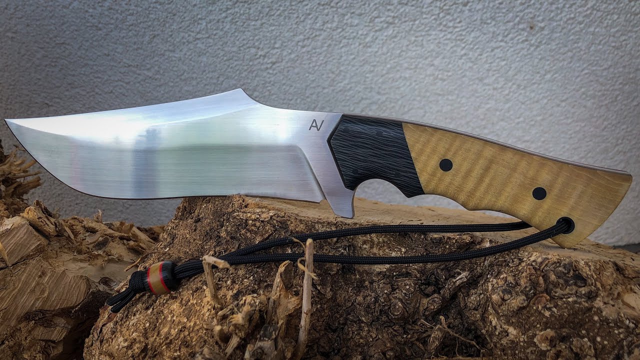 Knifemaking: Recurve Bowie Knife