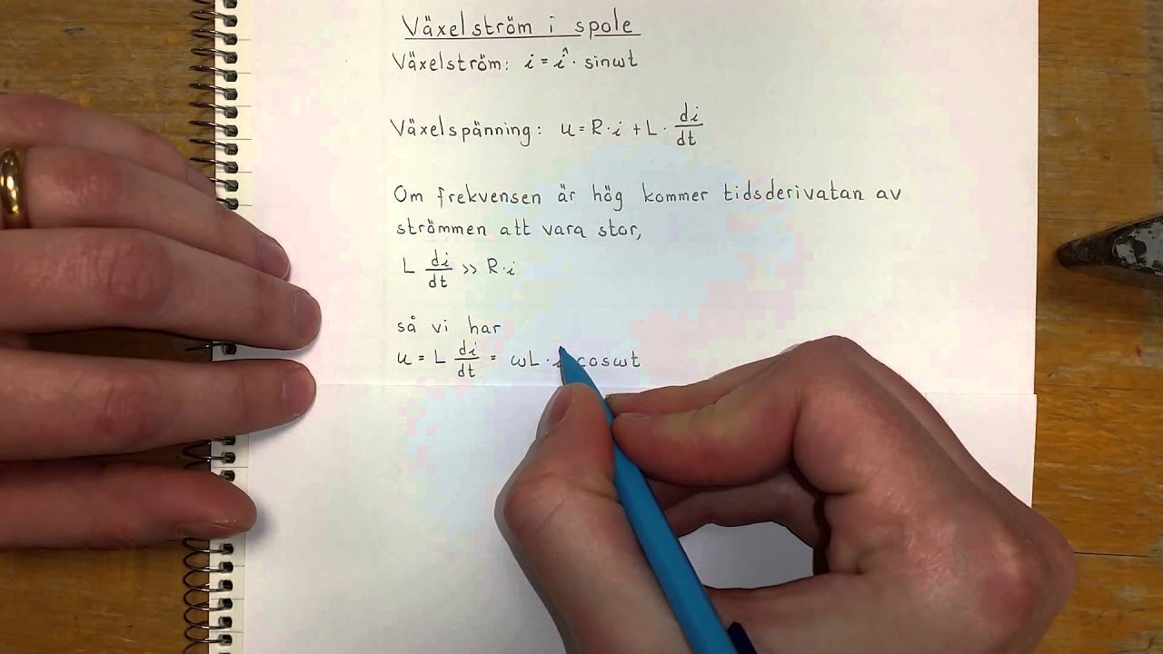 Fysik 3 Växelström i spole