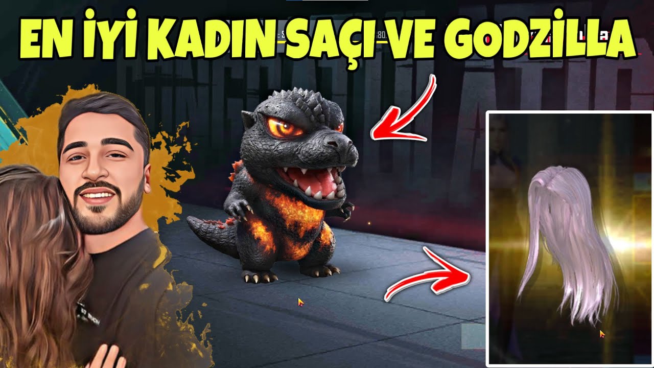 AYŞO 2000 UC'YE GODZİLLA VE OYUNUN EN İYİ KADIN SAÇINI ALDIK! -PUBG MOBİLE