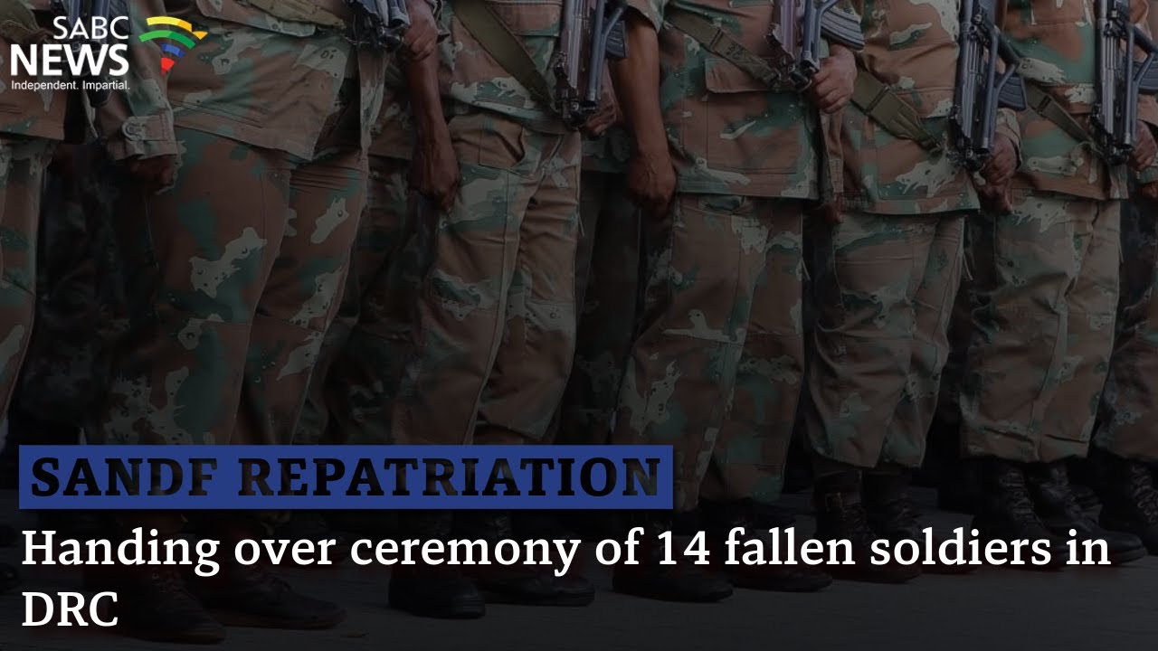 SANDF Repatriation | Handing over ceremony of 14 soldiers